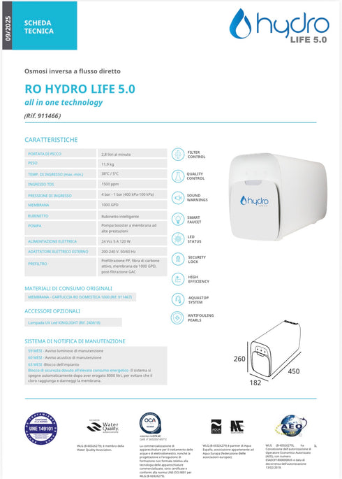 HYDRO LIFE 5.0